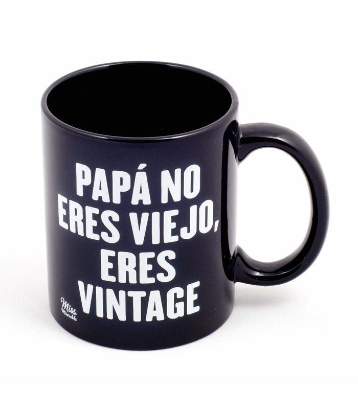 Taza Papá no eres viejo, eres vintage