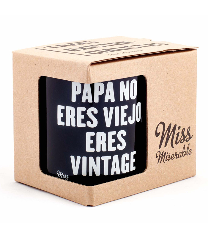 Taza Papá no eres viejo, eres vintage