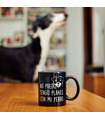 Taza con mensaje No puedo tengo planes con mi perro